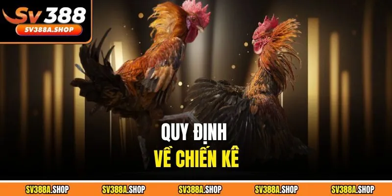Quy định về chiến kê